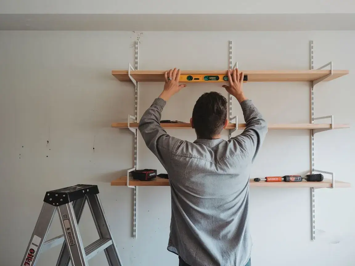 Zdjęcie Jak przymocować regał do ściany, aby uniknąć niebezpieczeństwa i wypadków