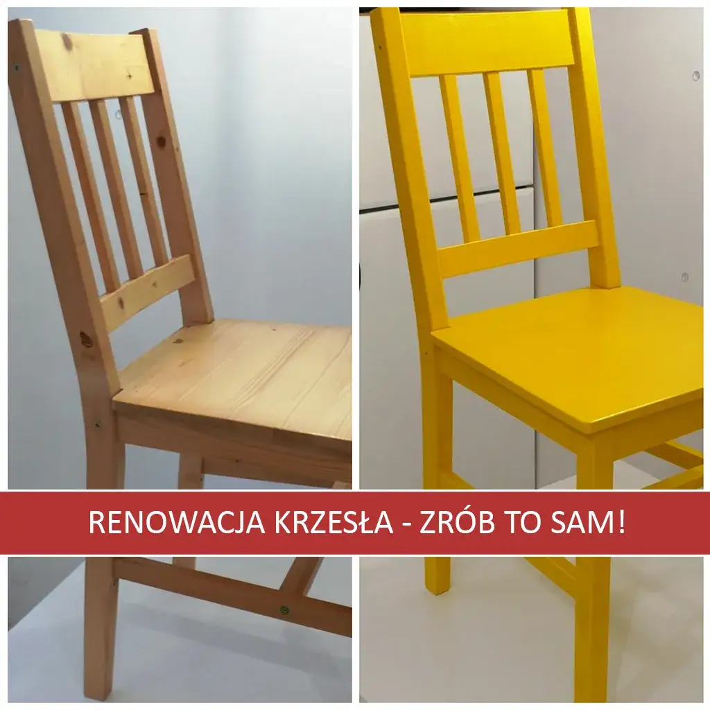 Zdjęcie Jak pomalować stare krzesło - proste kroki do pięknego efektu